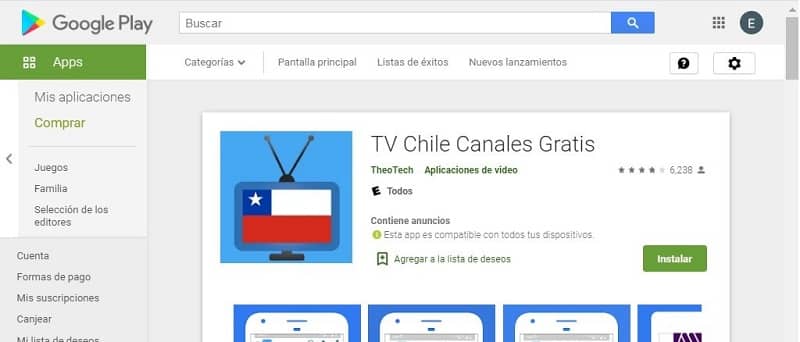 television chilena