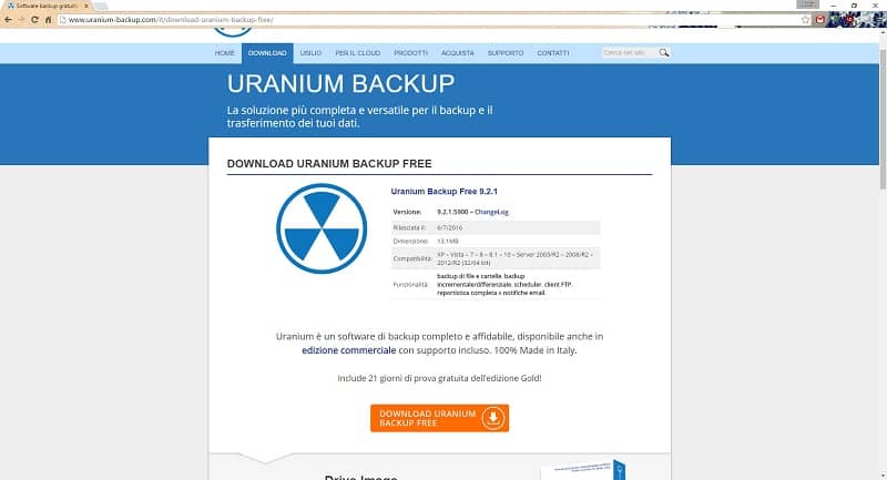 uranium backup