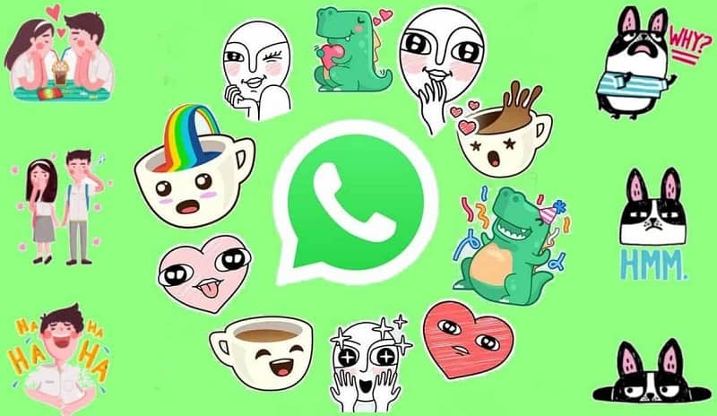 emojis y logo de whatsapp