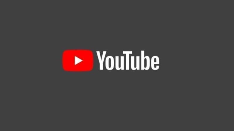 letrero youtube fondo gris
