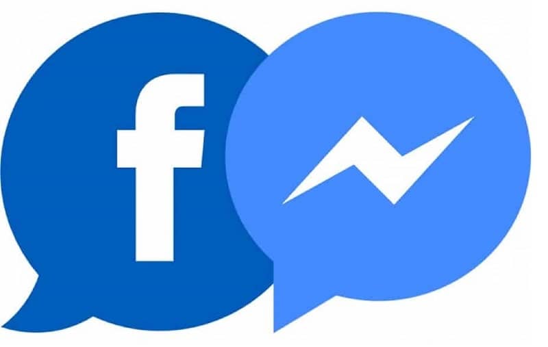 iconos de facebook y messenger