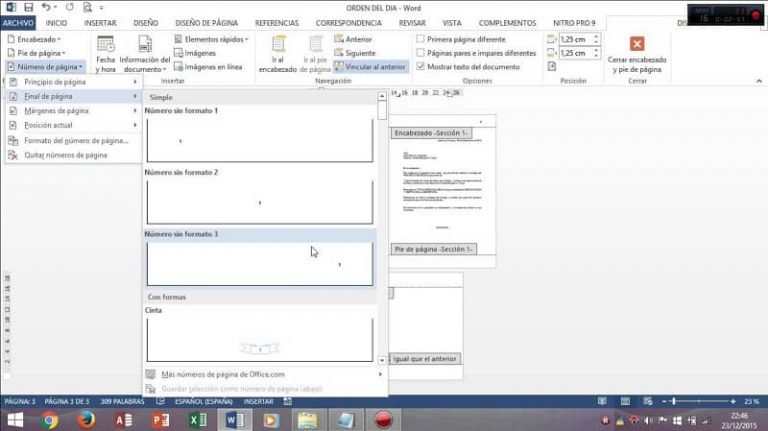 Cómo Poner, Colocar, Escribir o Combinar Números Romanos y Arábigos en