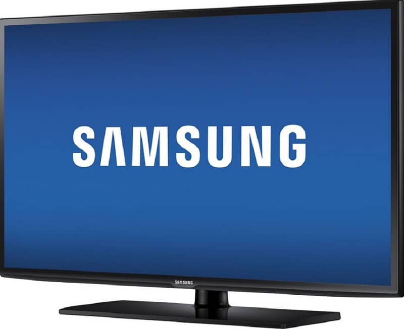 smart tv con logo de samsung