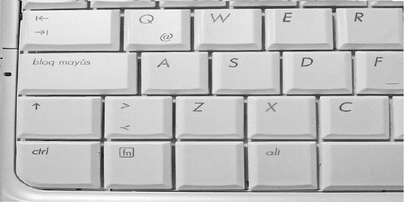 teclado de la pc